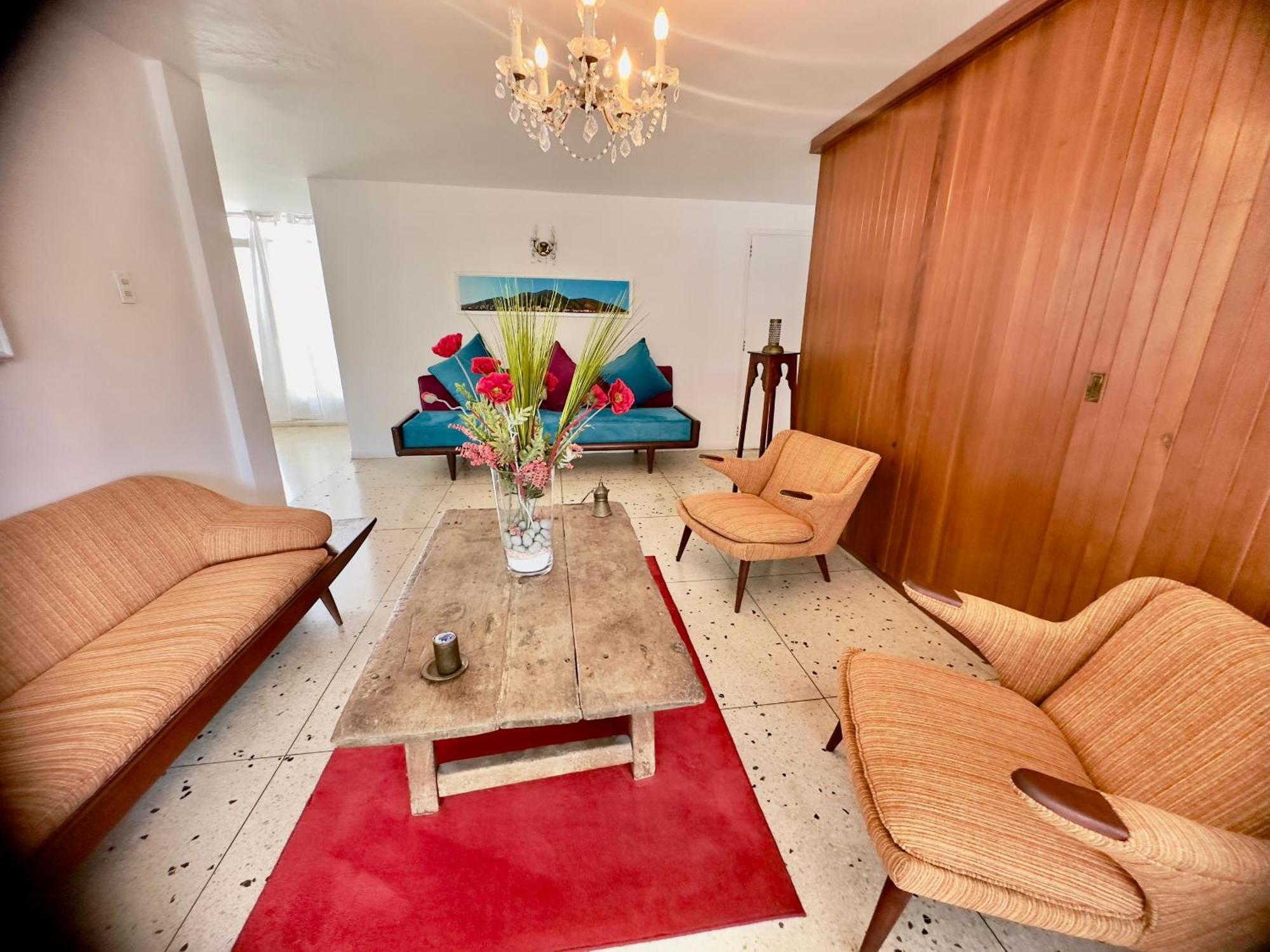 Unico En 3 Habitaciones, 3 Banos, Terrazas, Hamaca, Estacionamiento, Smartv, Wifi Y Decoracion Brutal Estilo Art Deco - Moderno